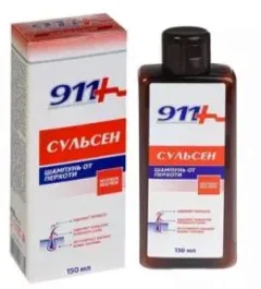 Купить 911 СУЛЬСЕН ФОРТЕ ШАМПУНЬ ОТ ПЕРХОТИ по оптовым ценам