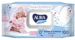 Купить АУРА УЛЬТРАКОМФОРТ САЛФЕТКИ ВЛАЖНЫЕ ДЕТСКИЕ по оптовым ценам