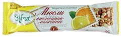 Купить БАТОНЧИК-МЮСЛИ БИФРУТ НА ФРУКТОЗЕ по оптовым ценам