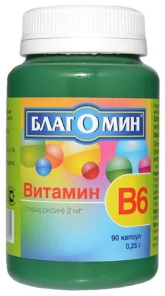 Купить БЛАГОМИН ВИТАМИН В6 (ПИРИДОКСИН) по оптовым ценам