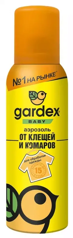 Купить ГАРДЕКС BABY АЭРОЗОЛЬ ОТ КЛЕЩЕЙ И КОМАРОВ по оптовым ценам